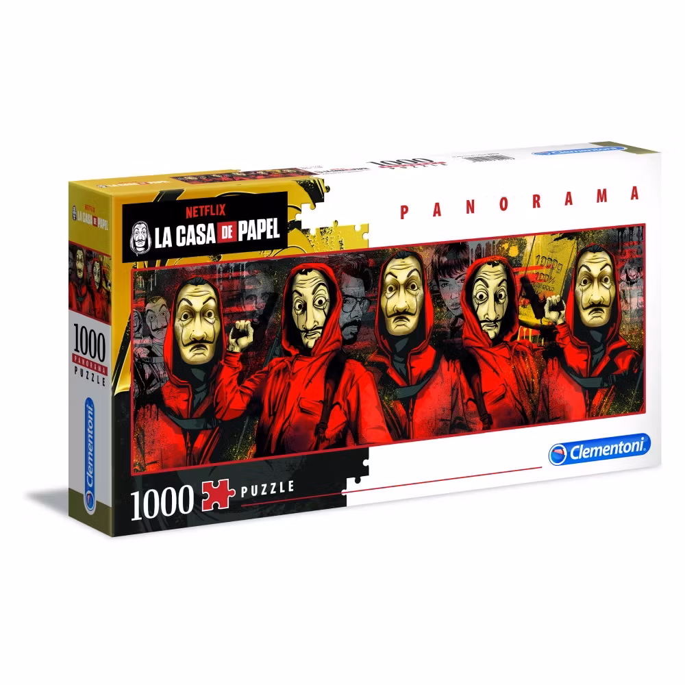 Clementoni Pussel - La Casa de Papel 1000 Bitar