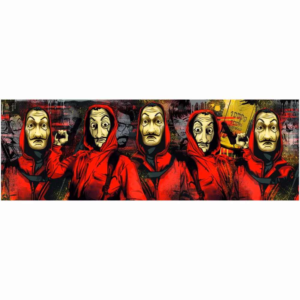 Clementoni Pussel - La Casa de Papel 1000 Bitar