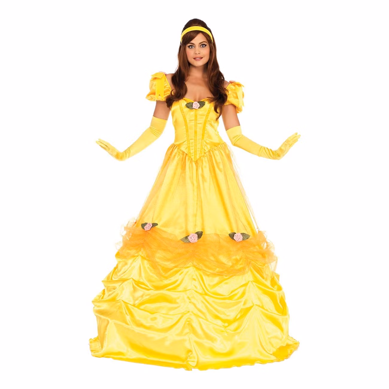 Belle Balklänning Deluxe Maskeraddräkt