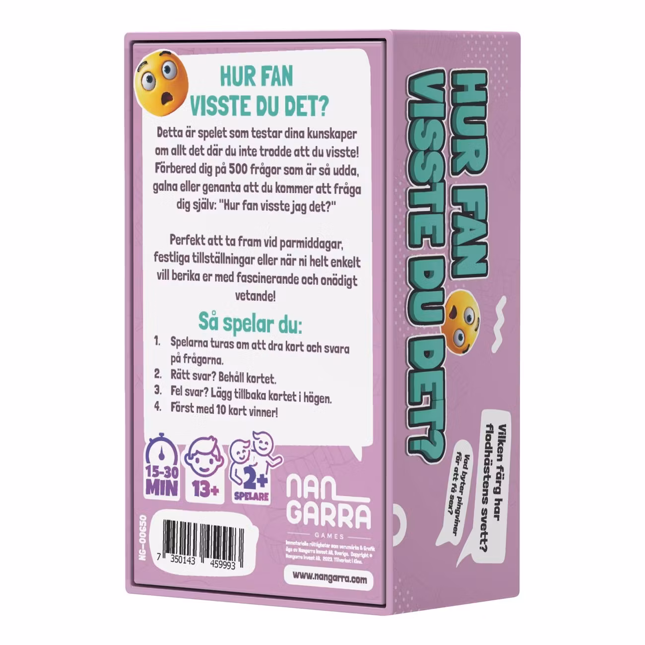 Hur Fan Visste Du det? Frågespel