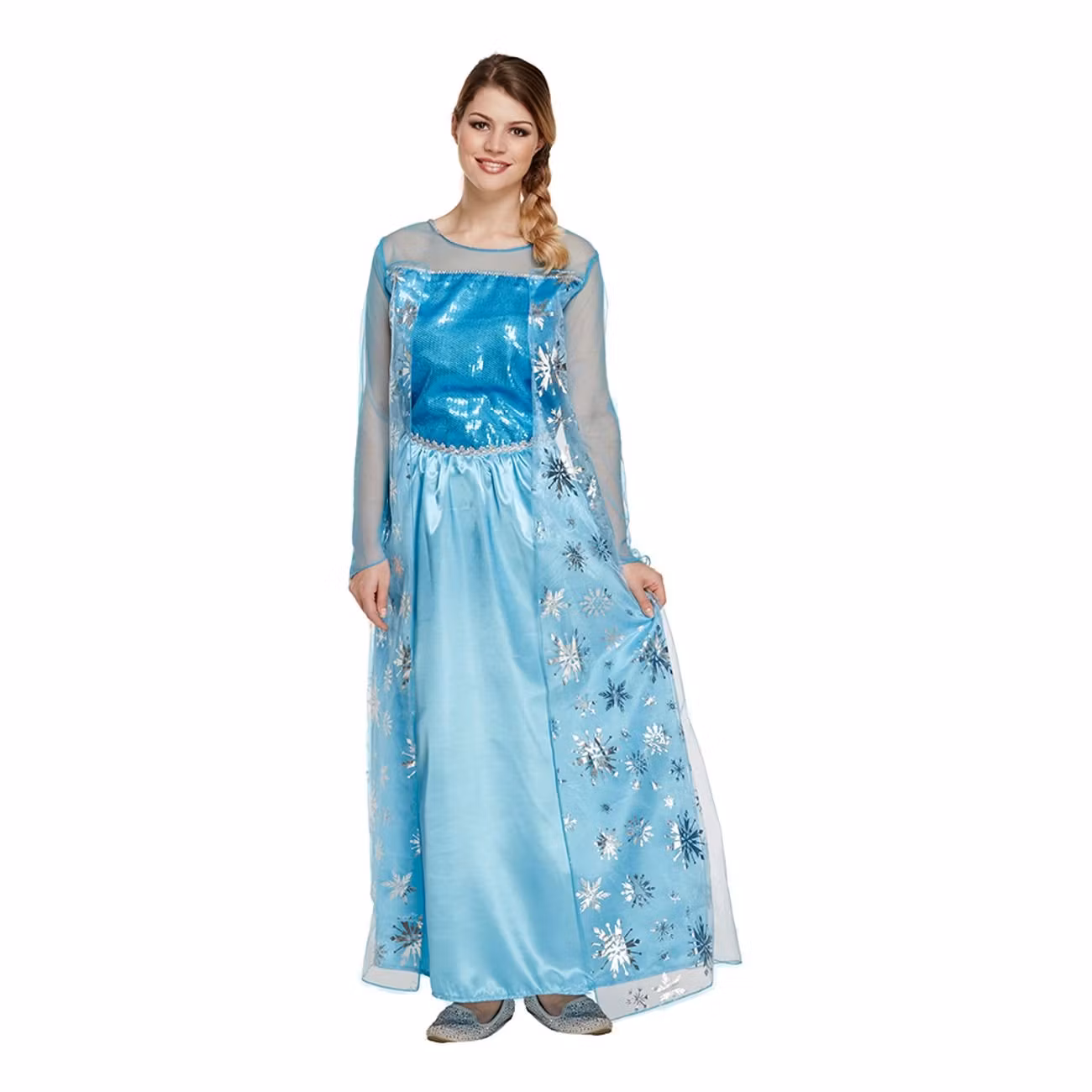 Snöprinsessa Budget Maskeraddräkt