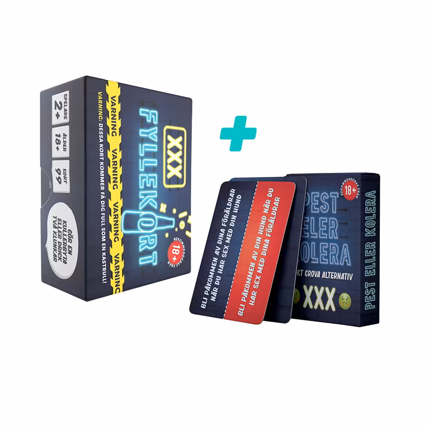 Fyllekort XXX + Pest eller kolera XXX Festspel