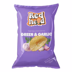Redhead Green & Garlic Chips