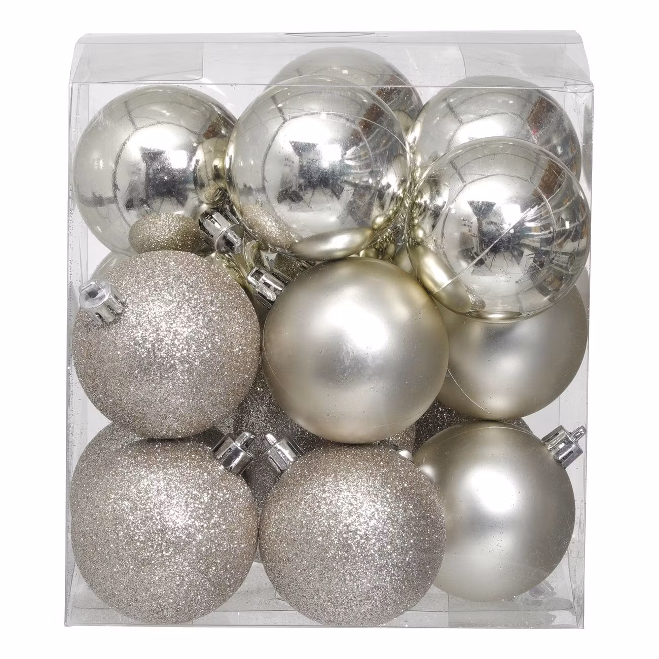 Julgranskulor Créme Mix