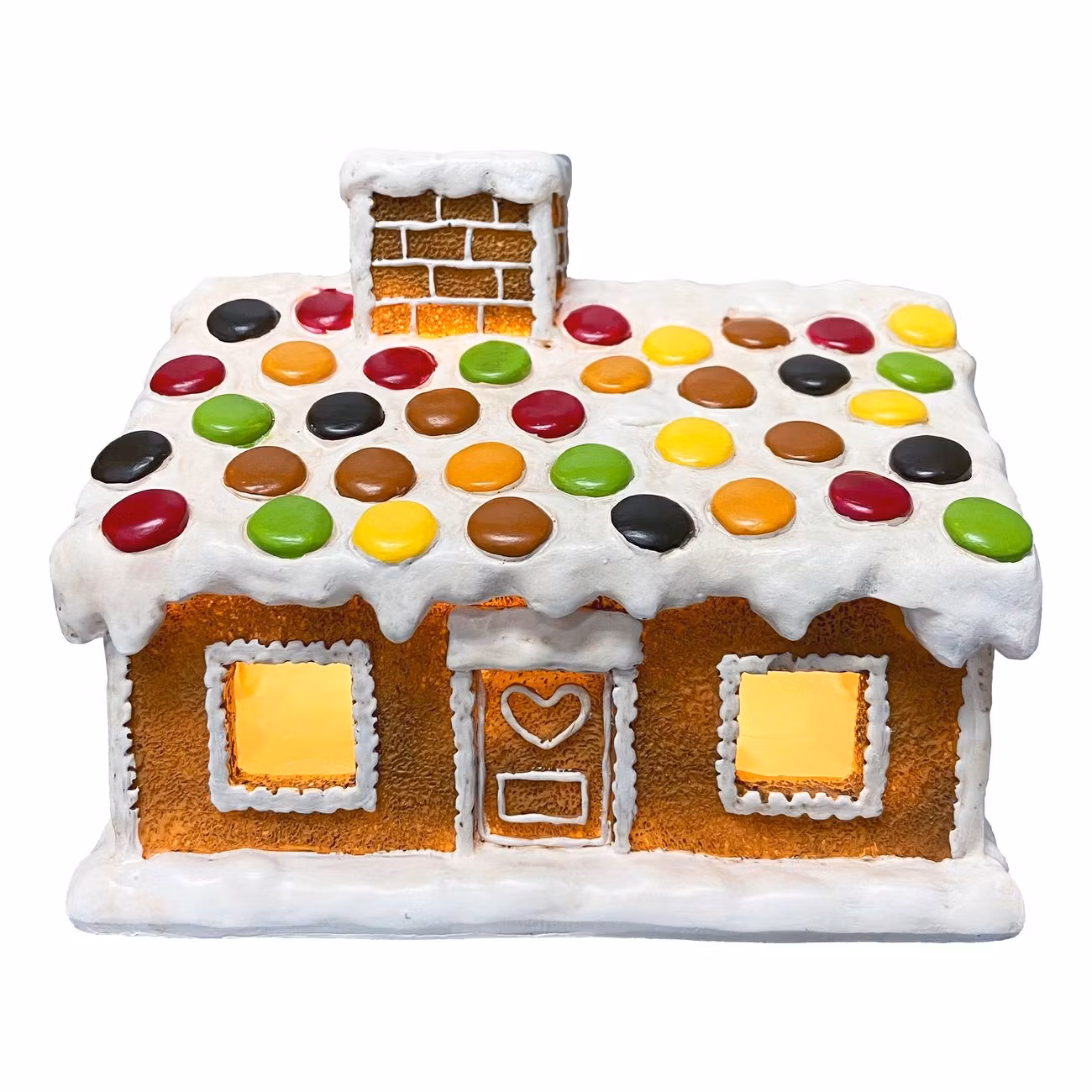 Pepparkakshus med LED