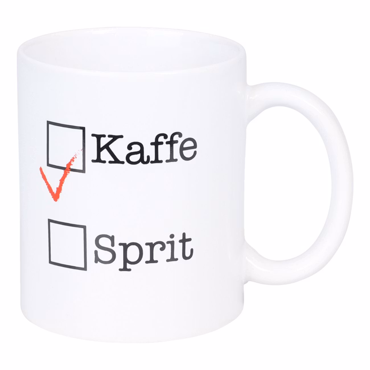 Mugg Kaffe eller Sprit