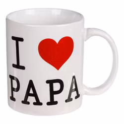 Mugg I Love Papa