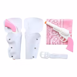 Cowboy Rosa Tillbehörskit