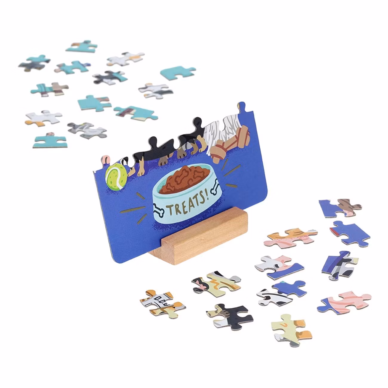 Cats vs Dogs Pussel-Duell Spel