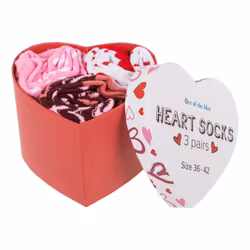 Strumpor Hjärtan i Presentask