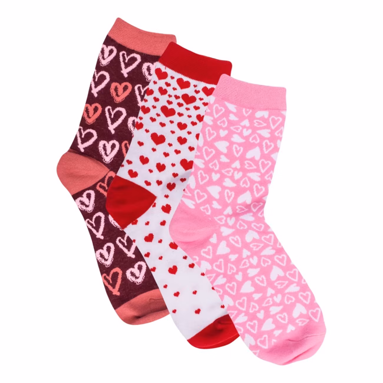 Strumpor Hjärtan i Presentask