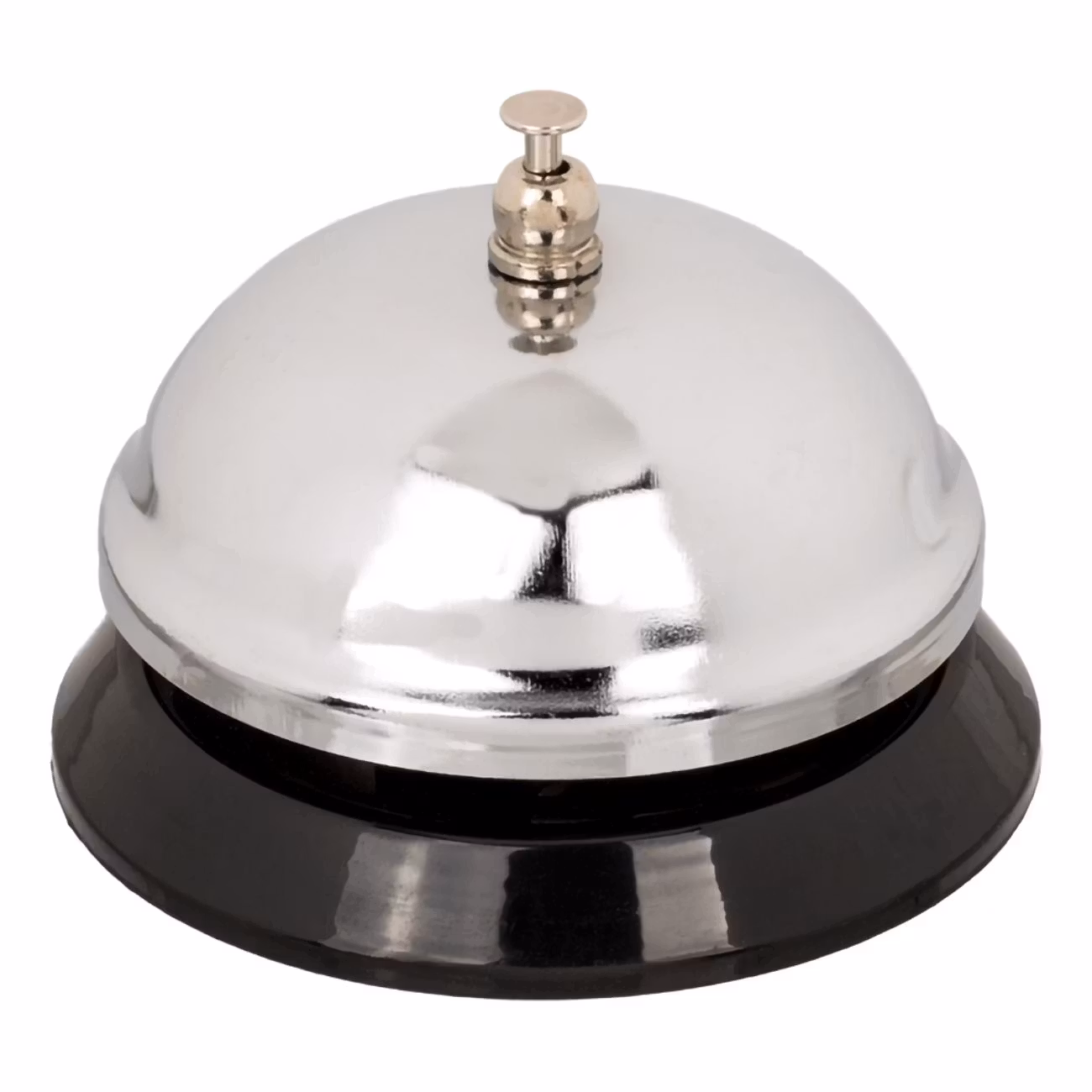 Receptionsklocka Silver