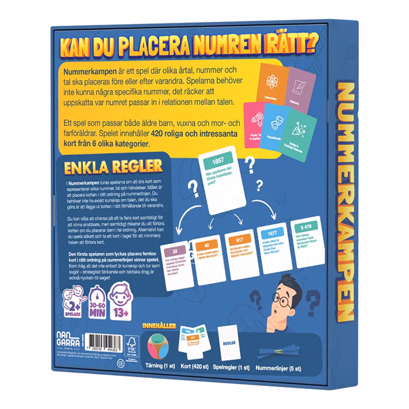 Nummerkampen Frågespel