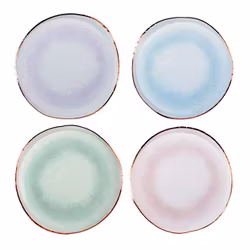 Papperstallrikar Pastell Roséguld
