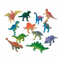 Plastfigurer Dinosaurier