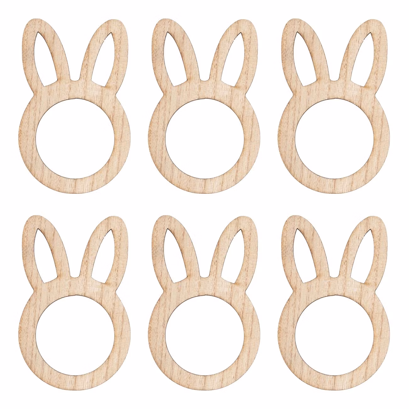 Servettringar Easter Bunny i Trä