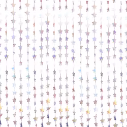 Backdrop Iridescent Stjärnor