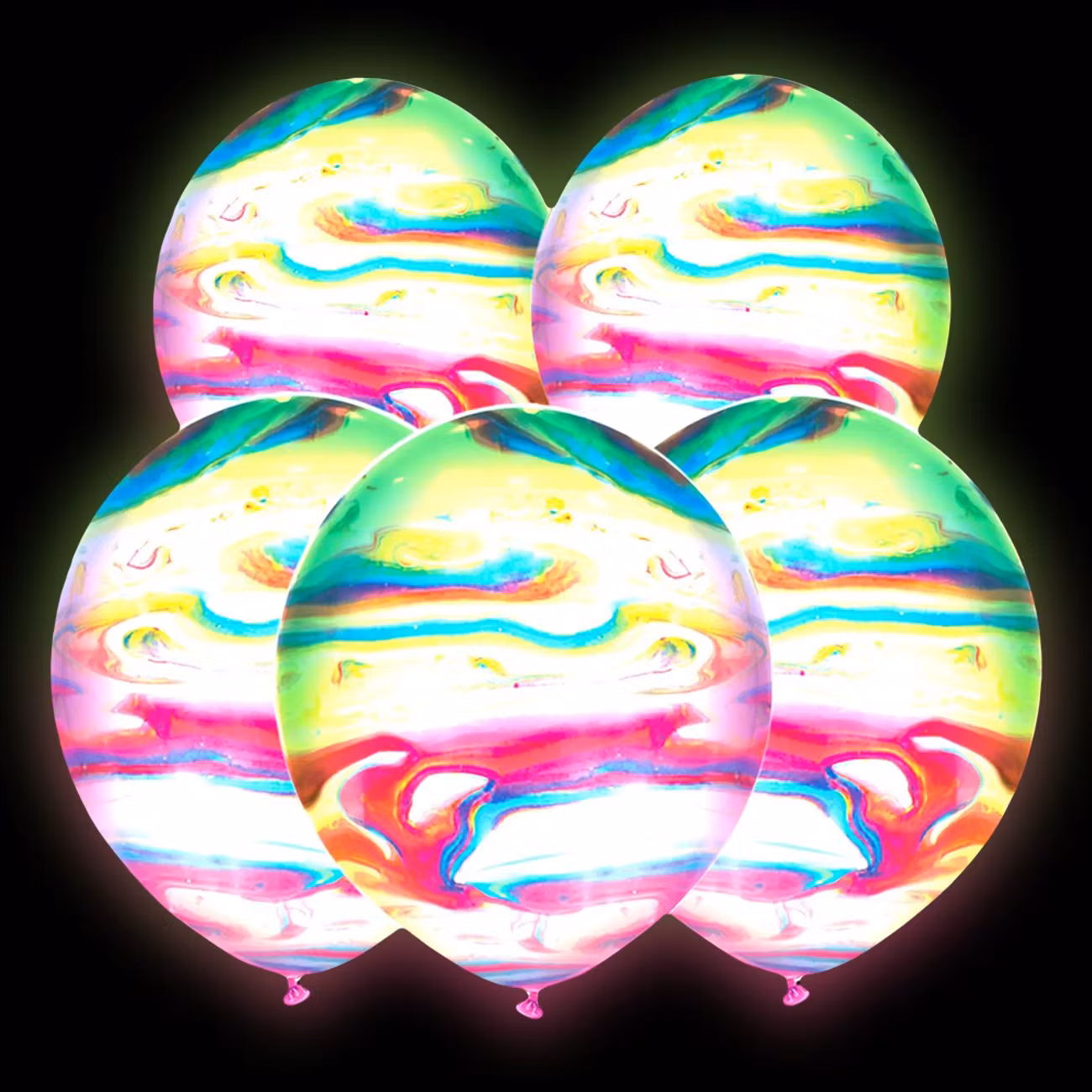 LED-Ballonger Marmor