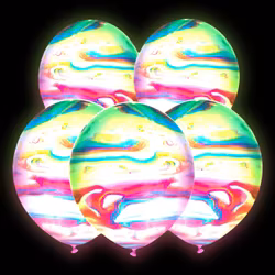 LED-Ballonger Marmor