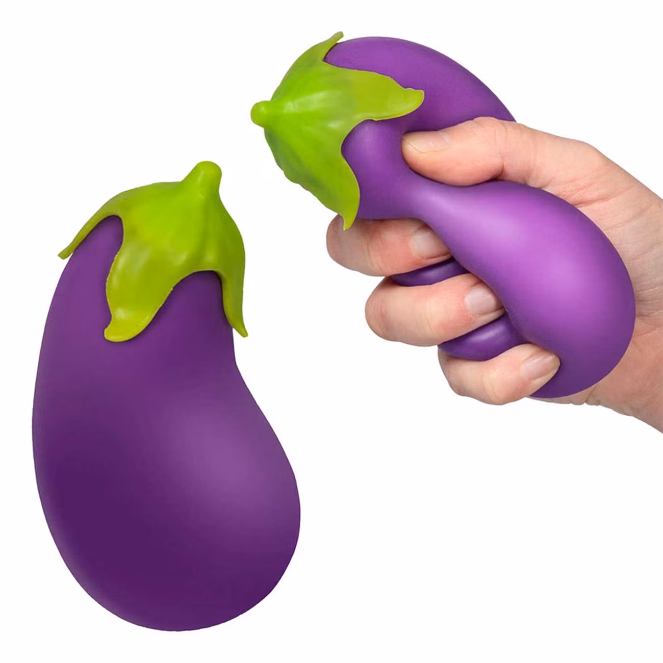 Stressboll Aubergine