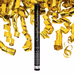 Konfettikanon Streamers Guld