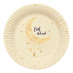 Papperstallrikar Eid Mubarak