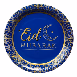 Papperstallrikar Eid Mubarak