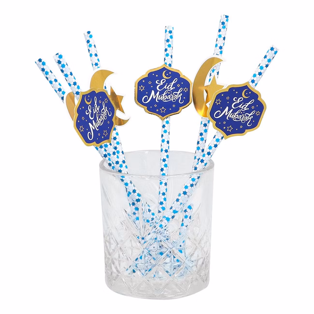 Papperssugrör Eid Mubarak