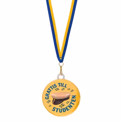 Chokladmedalj Grattis Till Studenten