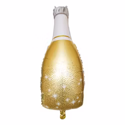 Folieballong Champagneflaska