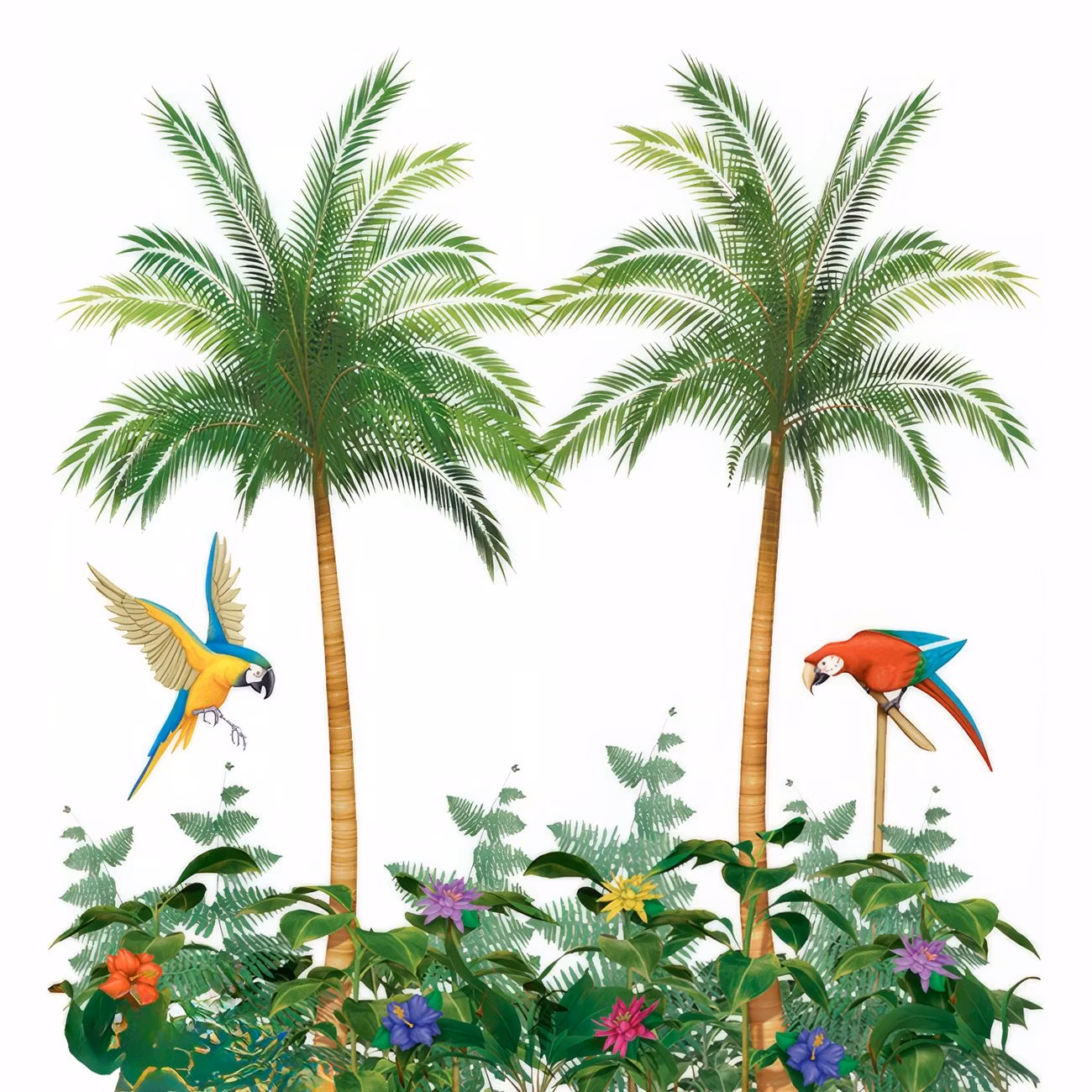 Väggdekorationer Palmträd