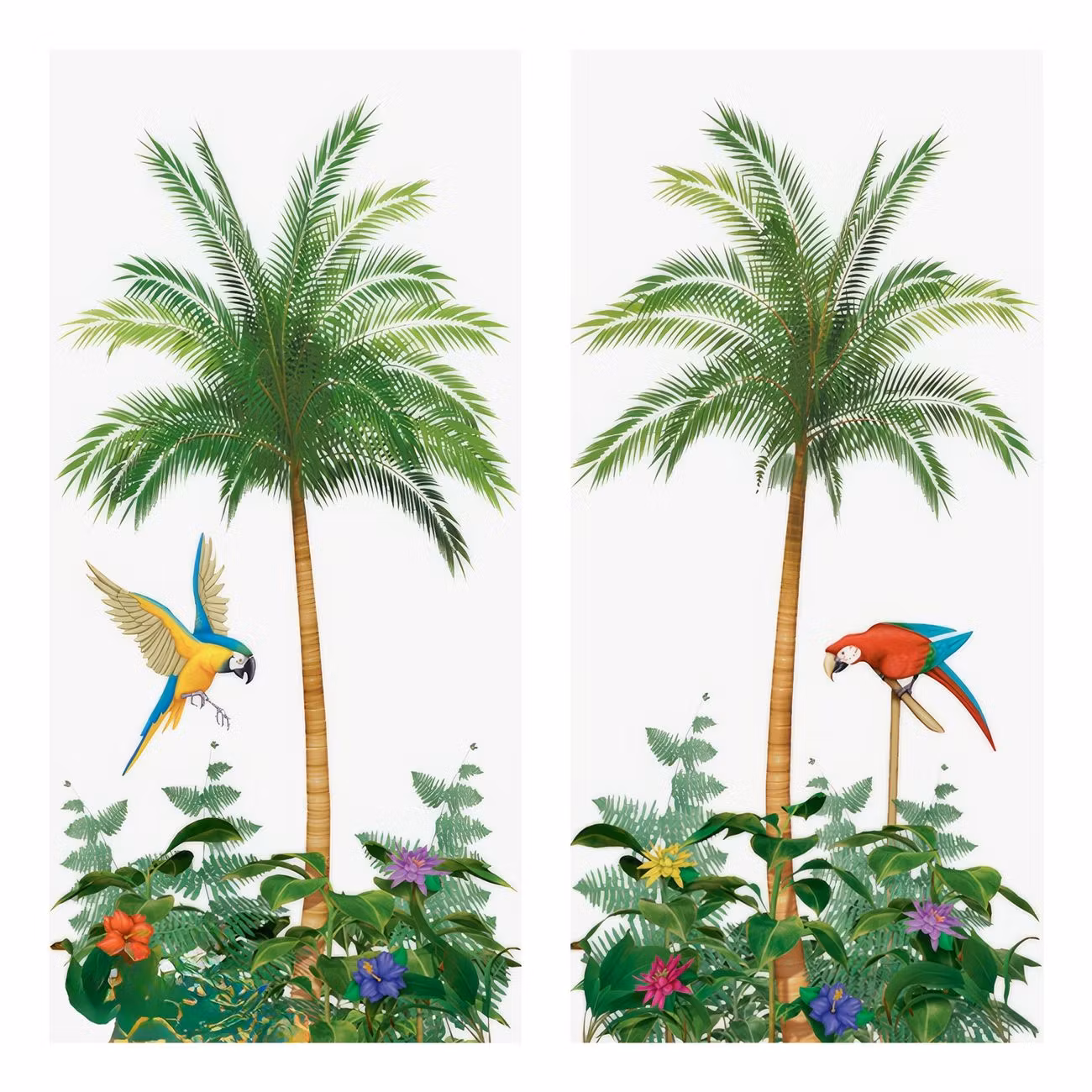 Väggdekorationer Palmträd