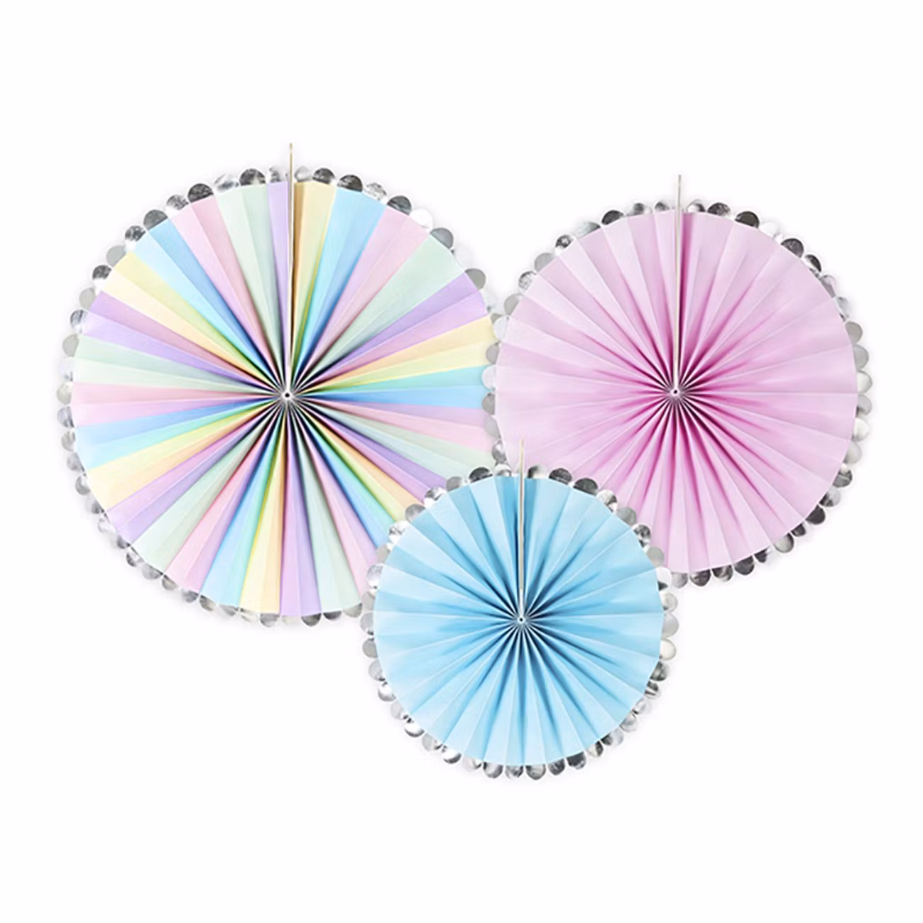 Pappersfjädrar Pastellmix