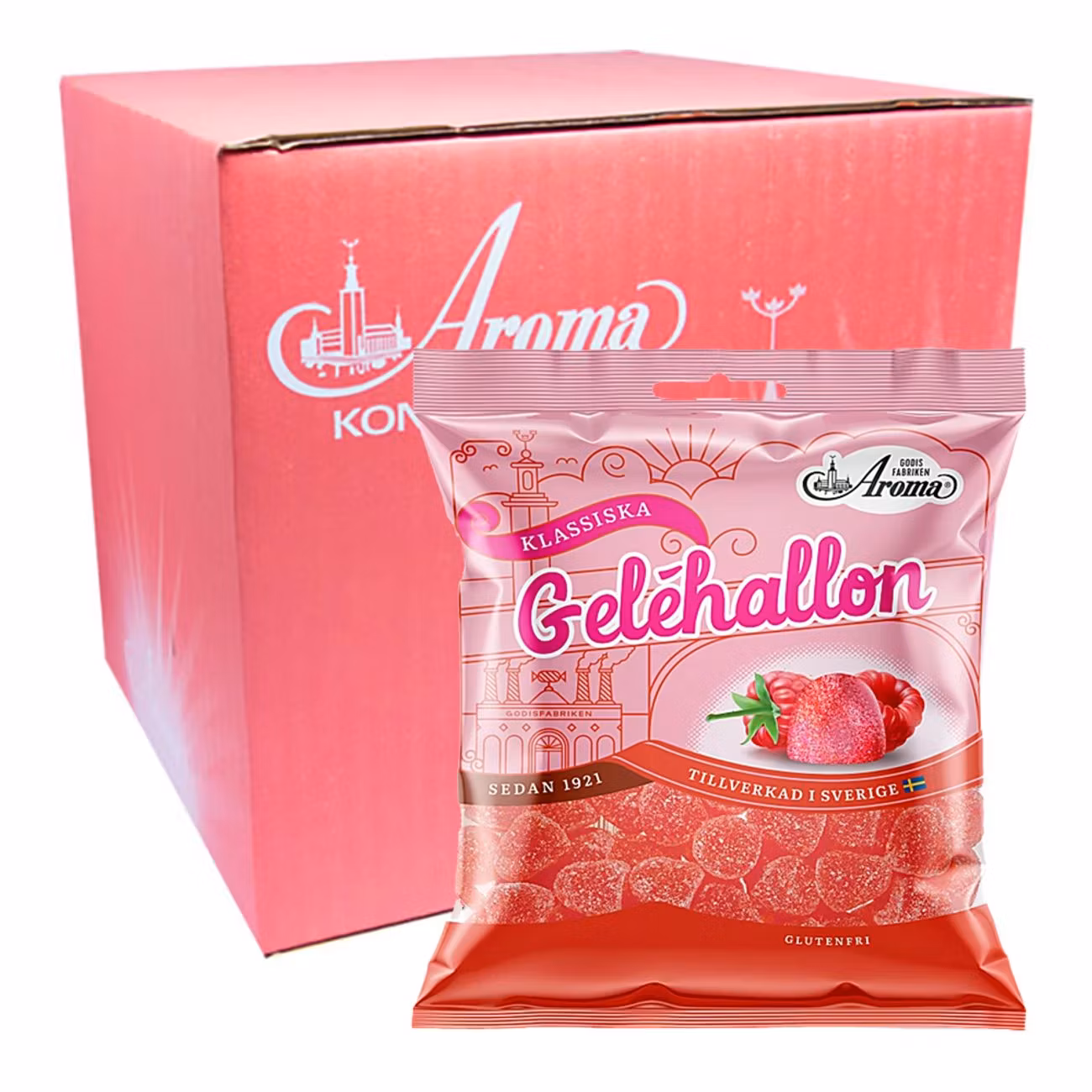 Aroma Geléhallon Storpack