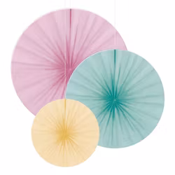 Pappersfjädrar Pastell