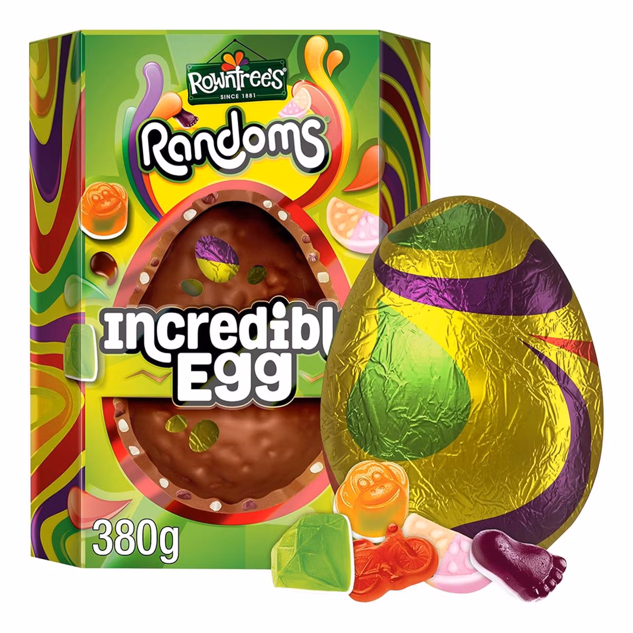 Rowntrees Randoms Milk Chocolate Incredible Easter Egg