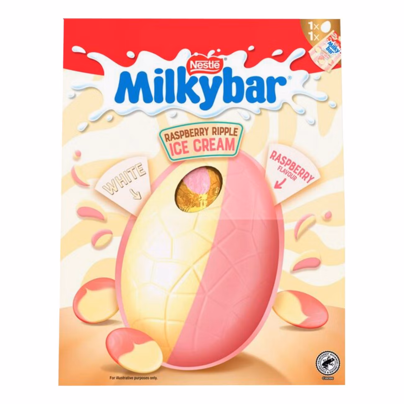 Milkybar Raspberry Ripple Giant Egg