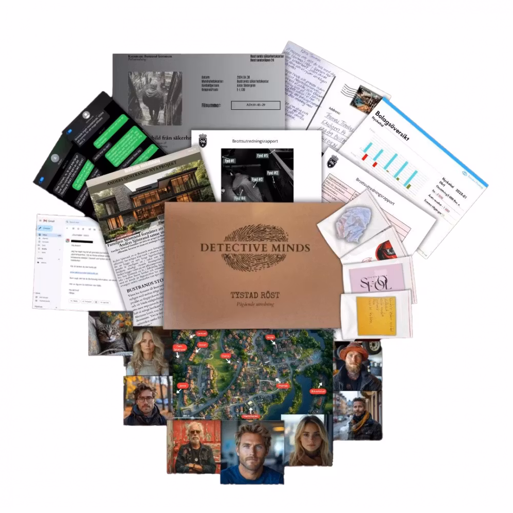 Detective Minds - Tystad Röst