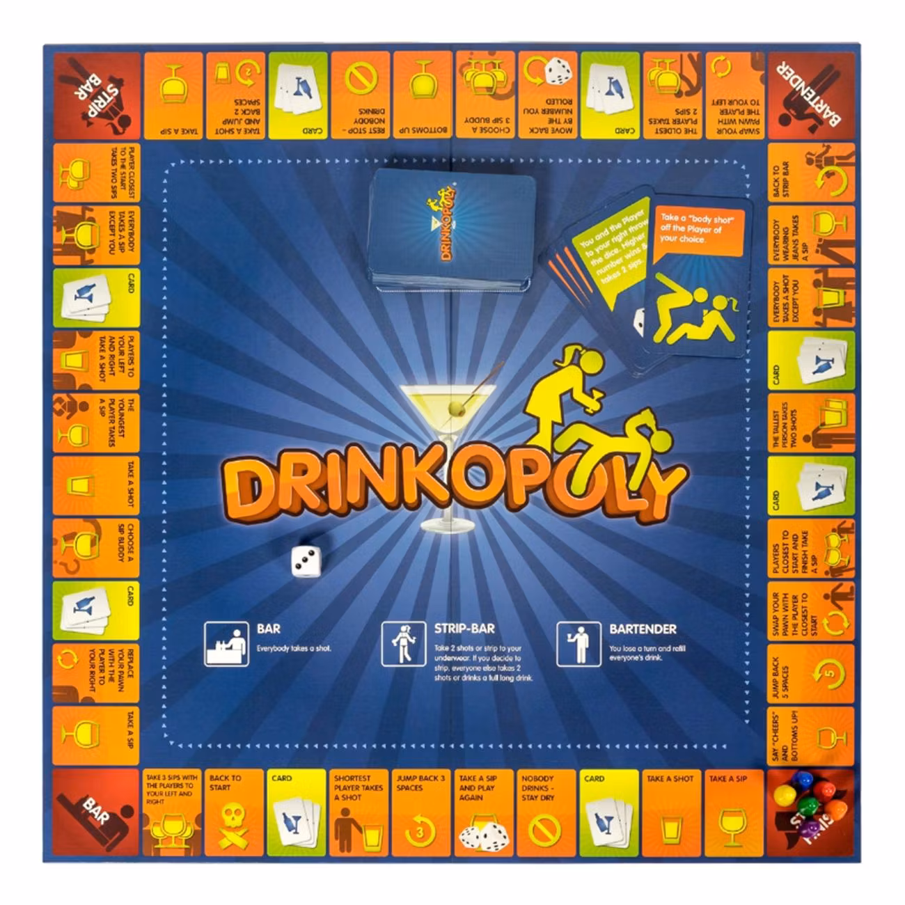 Drinkopoly Brädspel
