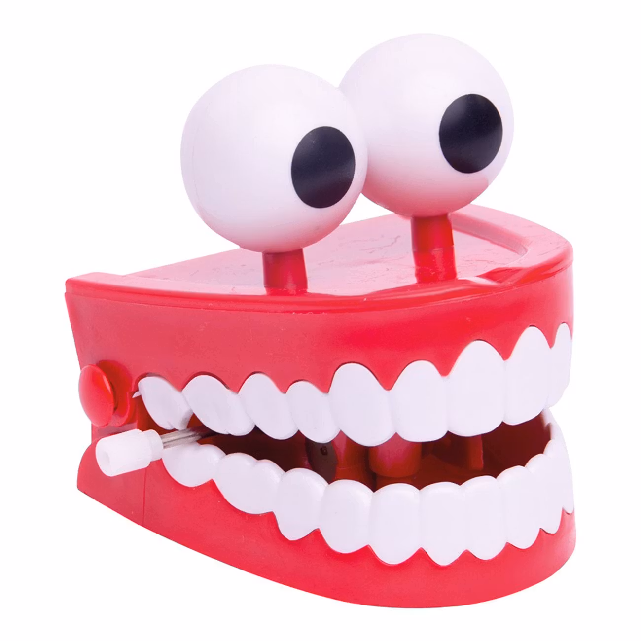 Tjattrande Tänder Skämtartikel