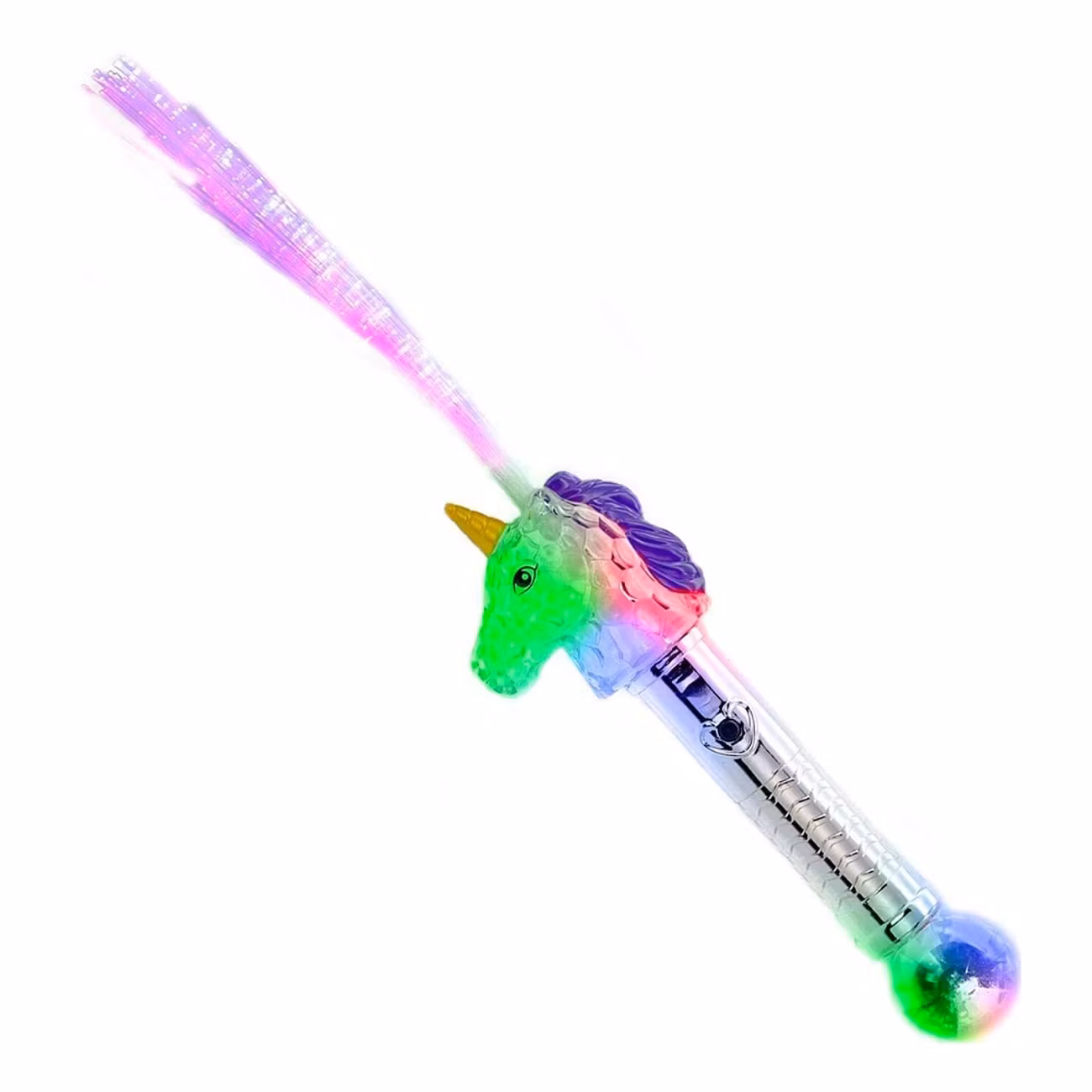 Fiberoptisk Enhörningsstav