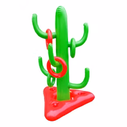Uppblåsbar Kaktus Ring Spel