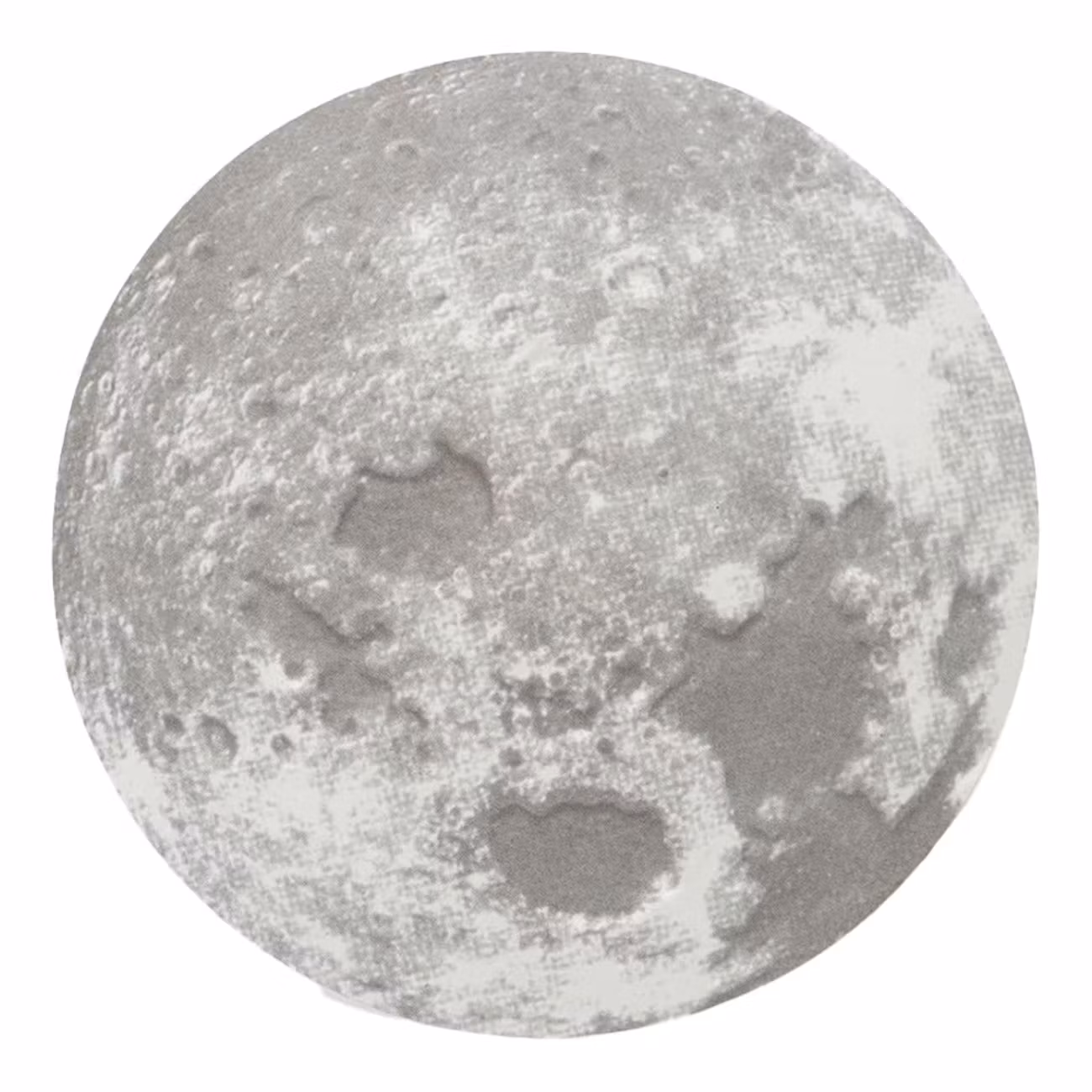 Självlysande Måne Väggsticker