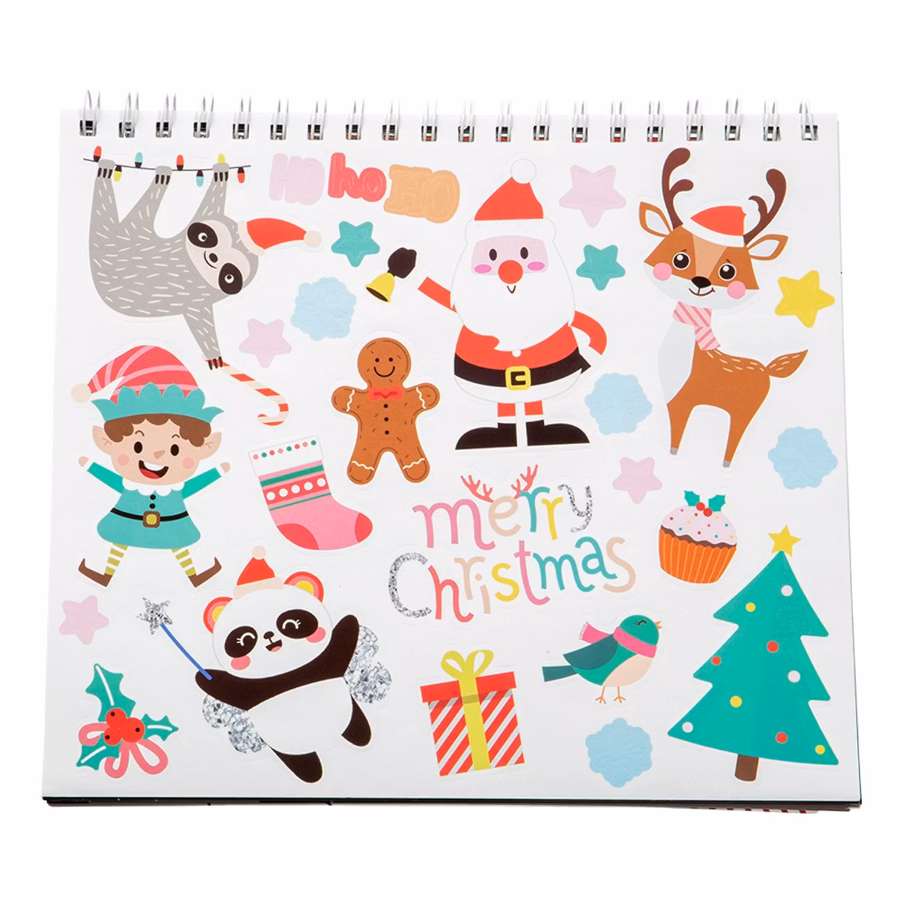 Färgläggningsbok Jul