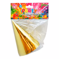 Partyhattar Guld Metallic