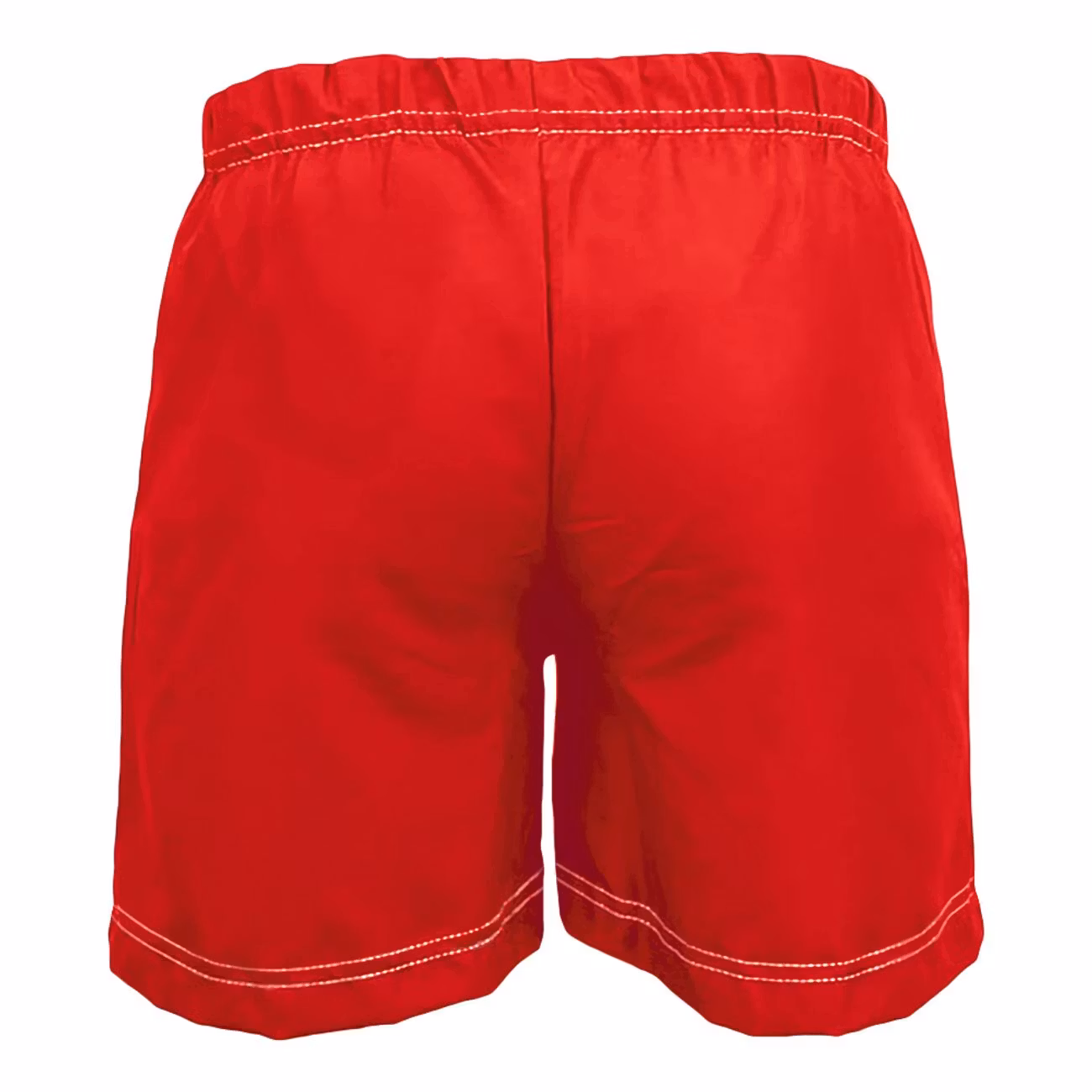 Vattenlösliga Badshorts Röd