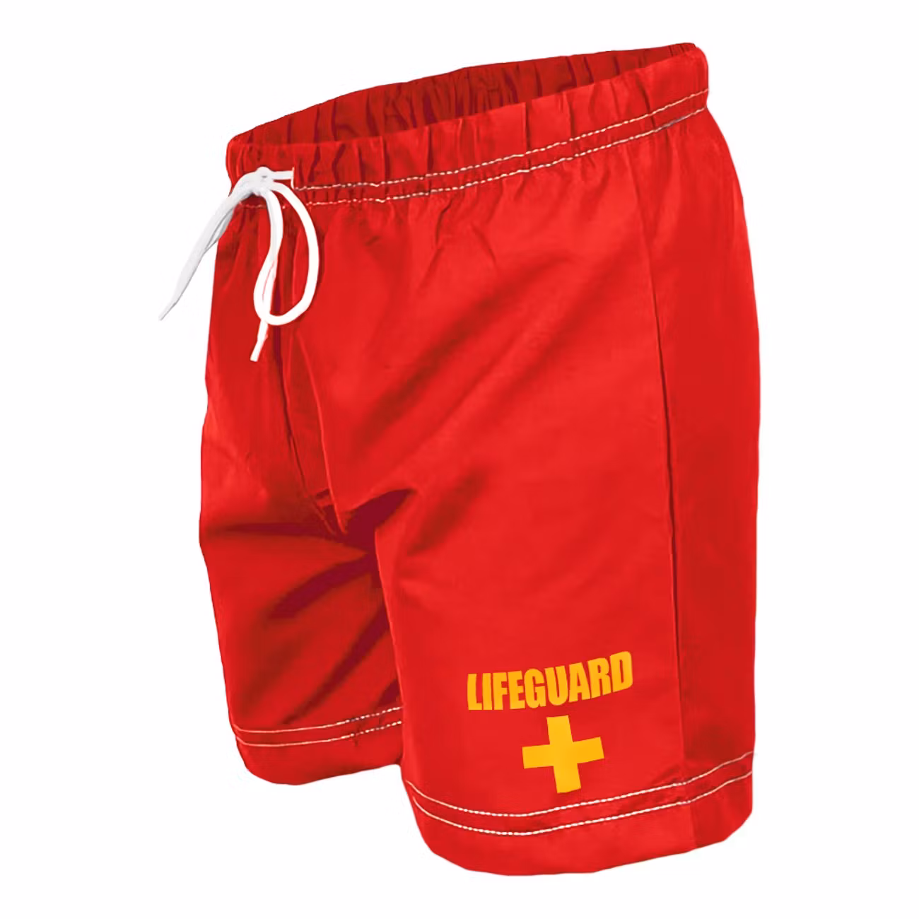 Vattenlösliga Badshorts Röd