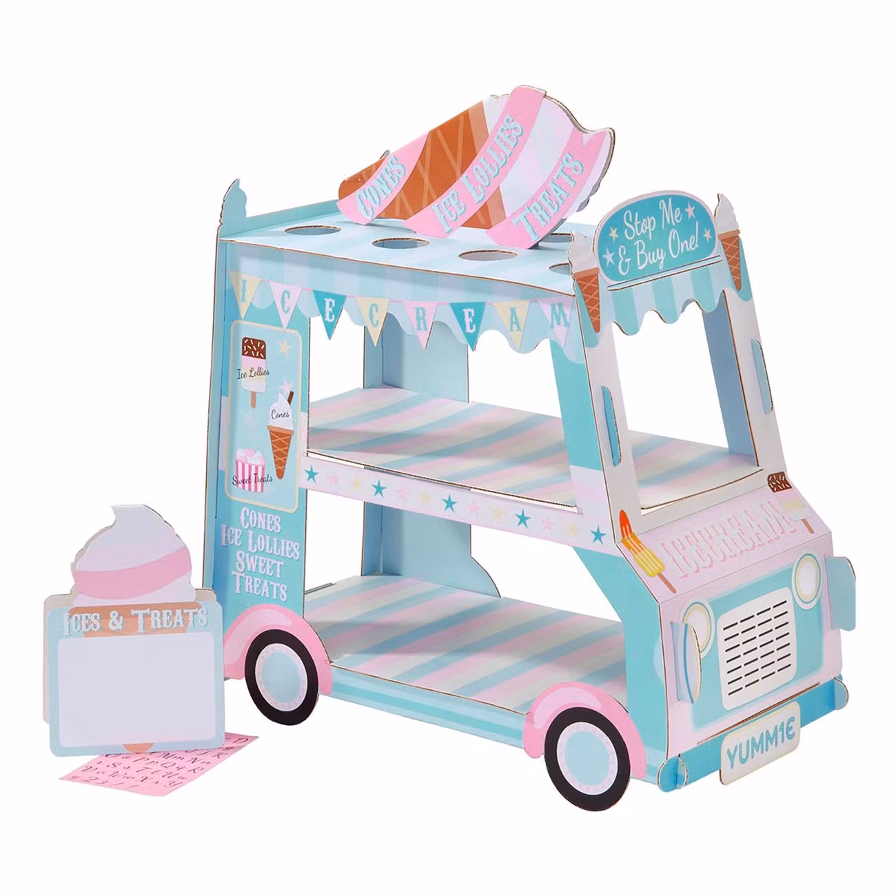 Glassbil Godisställ