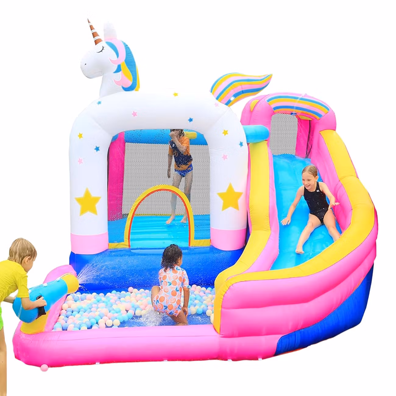 Uppblåsbart Vattenlekpark Unicorn