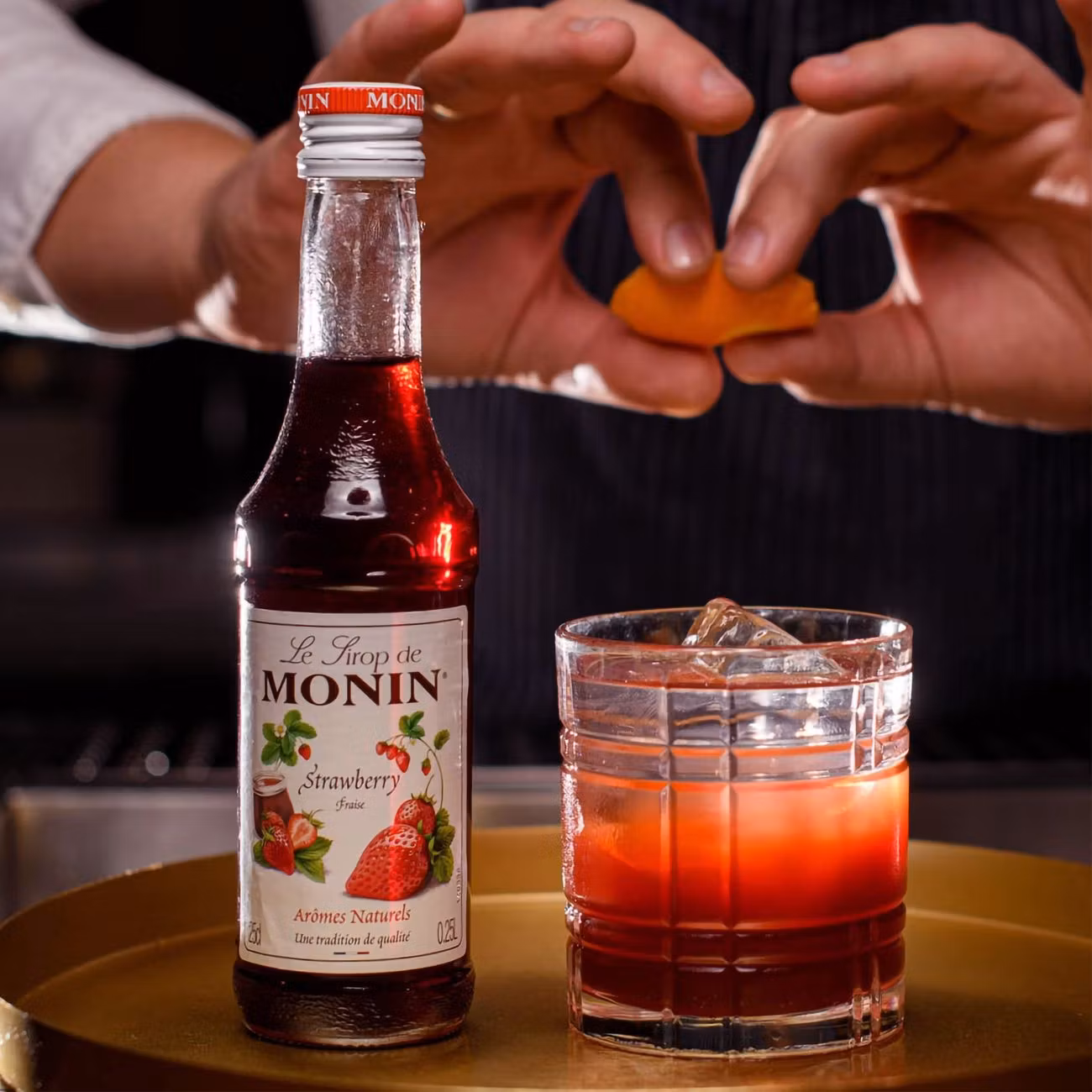 Monin Strawberry Syrup 25 cl